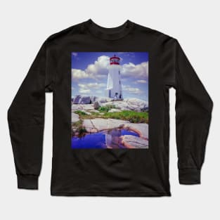 Peggy's Cove Lighthouse Long Sleeve T-Shirt